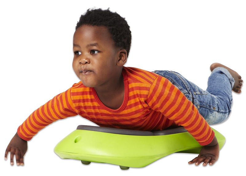 GONGE Floor Surfer Roller Board with Soft Surface for Active Play Motor Skill Training and Safe Fun Ideal for Playtime Therapy and Creative Adventures Vibrant